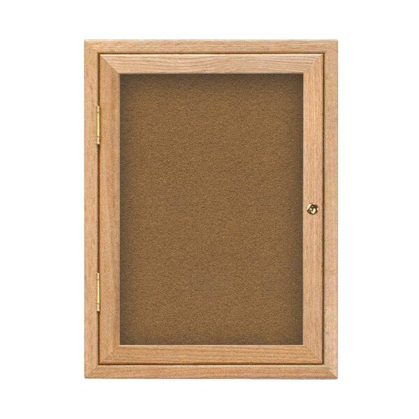 Sliding Glass Door Radius Letterboard, Hdr, 72"x48", Satin/Burgundy